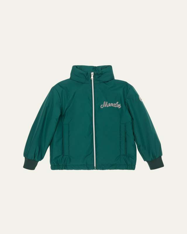 Boy's Corin Logo-Print Windbreaker, Size 4-